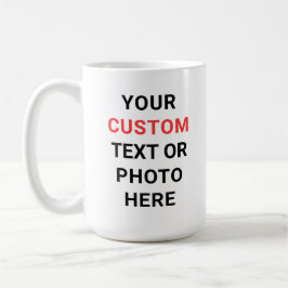 Custom Mug | Add Text, Photo, Logo or Design Here コーヒーマグカップ