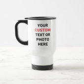 Custom Mug | Add Text, Photo, Logo or Design Here  トラベルマグ (左)