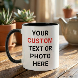 Custom Mug | Add Text, Photo, Logo or Design Here マグカップ
