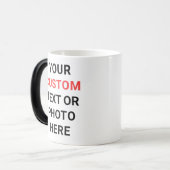 Custom Mug | Add Text, Photo, Logo or Design Here  モーフィングマグカップ (正面左)