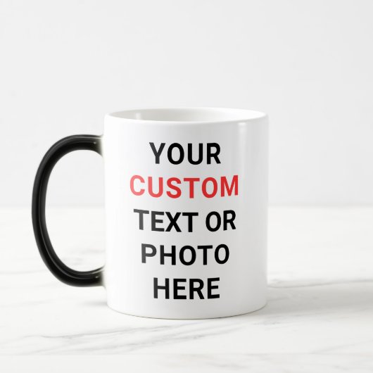 Custom Mug | Add Text, Photo, Logo or Design Here  モーフィングマグカップ (左)