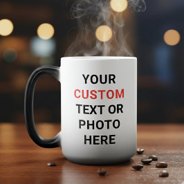 Custom Mug | Add Text, Photo, Logo or Design Here モーフィングマグカップ