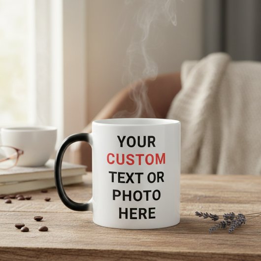 Custom Mug | Add Text, Photo, Logo or Design Here  モーフィングマグカップ