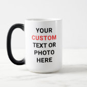 Custom Mug | Add Text, Photo, Logo or Design Here  モーフィングマグカップ (左)
