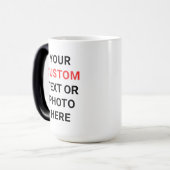 Custom Mug | Add Text, Photo, Logo or Design Here  モーフィングマグカップ (正面左)