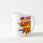 Custom Mug for dad, personalized cup, custom name コーヒーマグカップ (正面右)