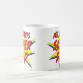 Custom Mug for dad, personalized cup, custom name コーヒーマグカップ (中央)