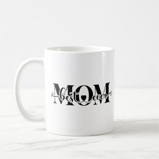 custom mug, personalized mug for mom コーヒーマグカップ (左)