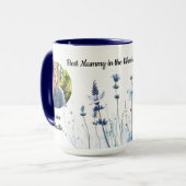 Custom Mummy’s Wildflowers Garden Mother’s Day マグカップ (正面左)