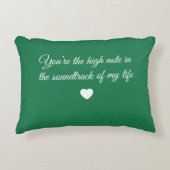 Custom Music QR Code アクセントクッション (正面)