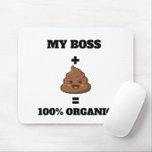 Custom Name 100% Organic Mousepad - Hilarious Offi マウスパッド (マウス)