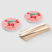 Custom Name & Age, Happy Birthday ハンドファン (組立なし)