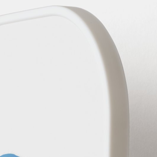 Custom Name and Text Chic ピックルボールラケット (左詳細)