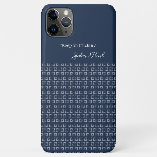 Custom Name and Text Chic Case-Mate iPhoneケース (裏面)