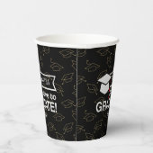 Custom Name and Year Graduation Gift Paper Cups 紙コップ (右)