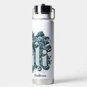 Custom Name Bali ウォーターボトル (背面)