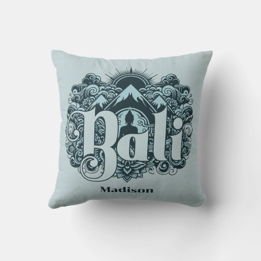 Custom Name Bali クッション (裏面)