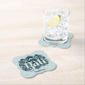 Custom Name Bali ペーパーコースター (インサイチュ)