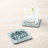 Custom Name Bali coaster set コースター (右側)