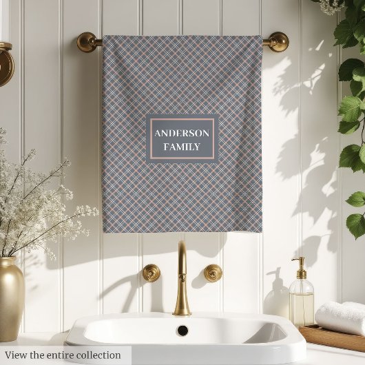 Custom Name Bath Towels Trendy Minimalist Style バスタオルセット