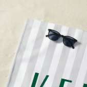 Custom Name Beach Towel - Resort ビーチタオル (インサイチュ)