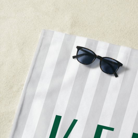 Custom Name Beach Towel - Resort ビーチタオル (インサイチュ)