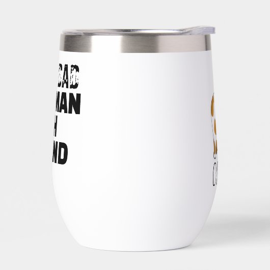 Custom Name Best Cat Dad Personalized Coffee Cup (左面)