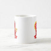 Custom Name Best Dad No 1 Father's Day Gift コーヒーマグカップ (中央)