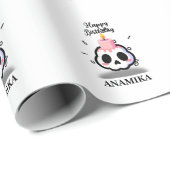 Custom Name Birthday ラッピングペーパー (ロールコーナー)