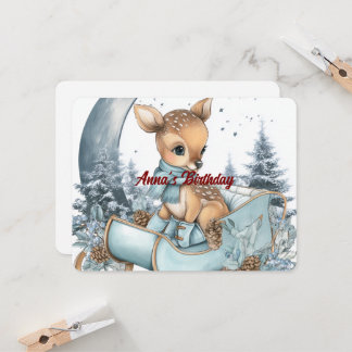 Custom Name Birthday Invitation | Cute Design 招待状