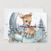 Custom Name Birthday Invitation | Cute Design 招待状 (正面)