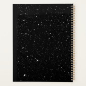 Custom Name Black & White Checkered Planner プランナー手帳 (裏面)