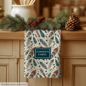 Custom Name Boho Towel Pastel Native Kitchen Set キッチンタオル