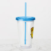Custom Name Boys Superhero  アクリルタンブラー (右)