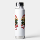 Custom Name Camping ウォーターボトル (右面)