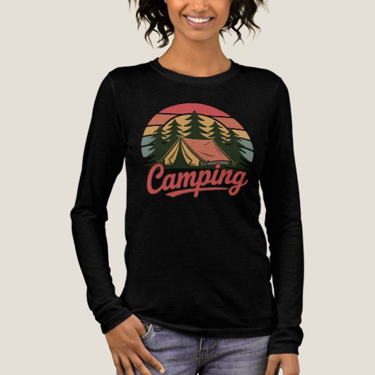 Custom Name Camping トライブレンドＴシャツ (正面)