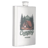 Custom Name Camping フラスク (右)
