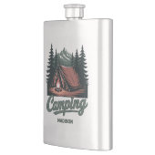 Custom Name Camping フラスク (左)