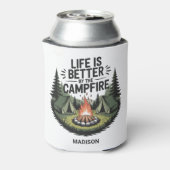 Custom Name Camping 缶クーラー (缶裏面)