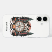 Custom Name Camping Case-Mate iPhoneケース (裏面 (横))