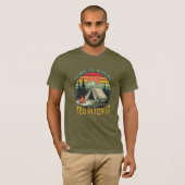 Custom Name Camping Tシャツ (正面フル)