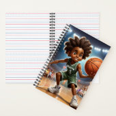 Custom Name Center Court ノートブック (内側)