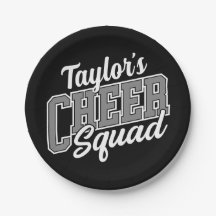Custom NAME Cheerleader School Varsity Cheer Squad