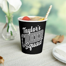 Custom NAME Cheerleader School Varsity Cheer Squad