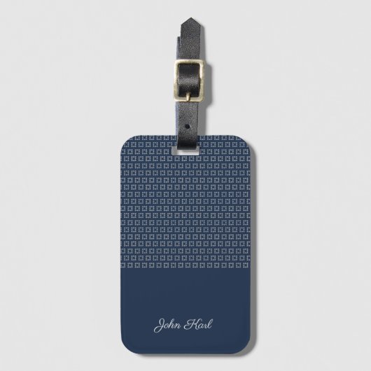 Custom Name Chic ラゲッジタグ (正面縦)