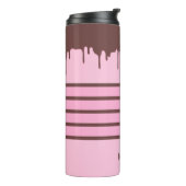 Custom Name Chocolate Drip タンブラー (回転左)