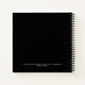 Custom Name Christian Saved Est Devotional ノートブック (裏面)