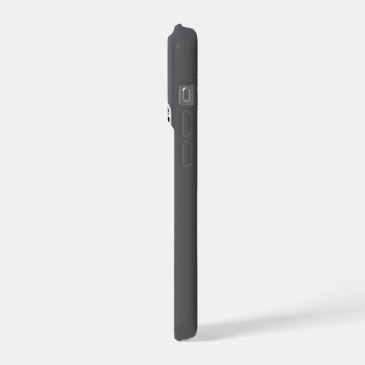 ✨ Custom Name Chrome Flow Liquid Silver Metal Drip iPhoneケース (左側面)