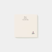 Custom Name Church Office I Love Jesus Notepad ポストイット (正面)