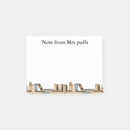 Custom Name Classroom Environmental educators gift ポストイット (正面)